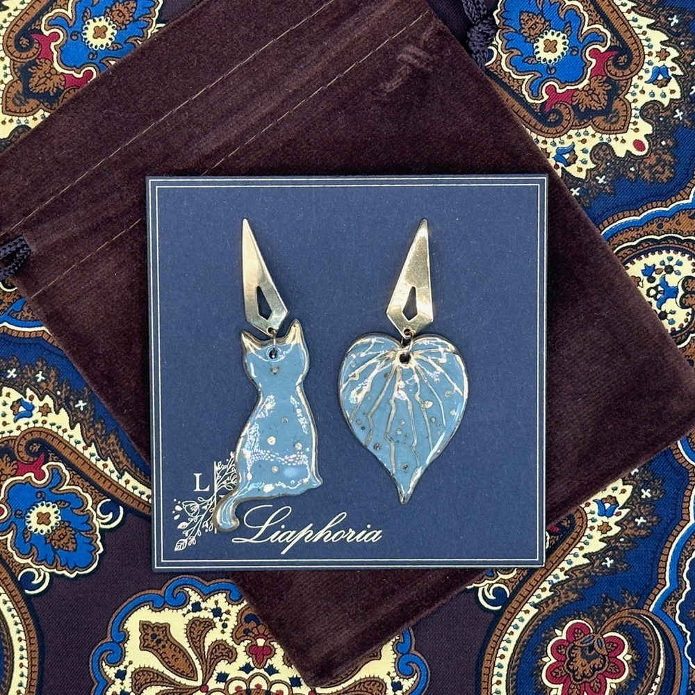 Handmade Luxury Ceramic Earrings – Unique, Lightweight, and Artistic Jewelry - Picture 5 of 10